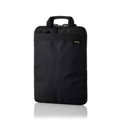 【人気商品】13.3インチ MacBook Air Pro 13インチ PCケース (2020年モデル / 2019年モデル対応) 【2020年11月発売 パソコンケース M1チップモデル対応】 ケース コーデュラ1000 取っ手付き エレコム 縦型 ブラッ