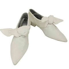 ジルサンダー JIL SANDER ポインテッドトゥ リボンパンプス レディース  40のサムネイル