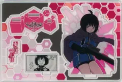 【中古】アクリルスタンド・アクリルパネル 雨取千佳 名場面ジオラマフィギュア(2022) 「ワールドトリガー」