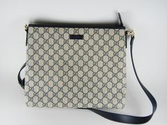【USED/訳あり】GUCCIグッチ■GGスプリームPVCショルダーバッグ