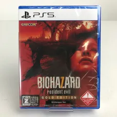 【未使用品】 PlayStation 5 PS5 プレイステーション5 プレステ5 ソフト バイオハザード7 レジデント イービル ゴールド エディション グロテスクVer [CERO区分_Z / 18歳以上対象] 【026-250628-mh-23-fuz】