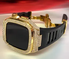 Apple Watchカバーケースアップルウォッチラバーバンドベルト 8