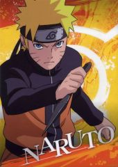 [중고] 클리어 포스터 A3 클리어 포스터 우즈마키 나루토 [이치 반 쿠지 NARUTO-나루토- 질풍전 이어지는 생각] F상