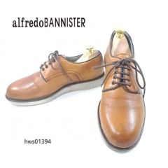 alfredoBANNISTER スニーカー 40 キャメル レースアップ hws01394 キャメル メンズ アルフレッドバニスター