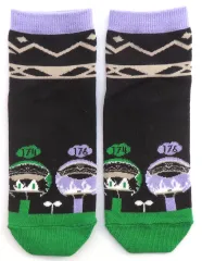 【中古】衣類 水心子正秀＆源清麿 御伴ショートソックス 23～25cm 「みんなのくじ 刀剣乱舞ONLINE 御伴散歩 ～御伴くじ～その2」 E賞