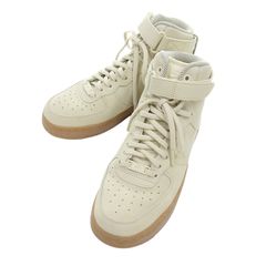 ナイキ/NIKE  WMNS AIR FORCE 1 HI SE エア フォース ワン スニーカー ベージュ  サイズ レディース25cm