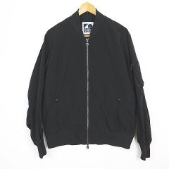 【新品】フリークススト　アヴィンテージ加工 ショート中綿MA-1ジャケット　M セール】FREAK'S STORE/フリークスストア ヴィンテージ加工