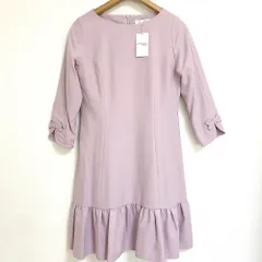 UNIVERVAL MUSE ユニバーバルミューズ ワンピース 新品 リボン ピンク 2サイズ 863543のサムネイル