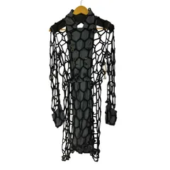 コムデギャルソンオムプリュス COMME des GARCONS HOMME PLUS 15SS 反戦期 ヘキサゴンメッシュデザイントレンチコート メンズ JPN：XS のサムネイル