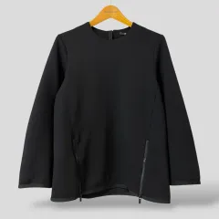 女性 L ) ユニクロ+ J ドライ スウェット クルーネック シャツ