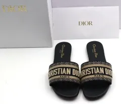 DIOR(ディオール) Dway スライド サンダル ネイビー 新品