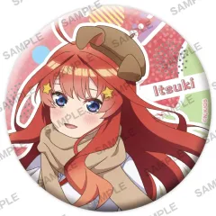 【中古】バッジ・ビンズ 中野五月 「五等分の花嫁∽ おおきなキラキラ缶バッジ」