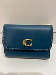 COACH 二つ折り財布 ブルー系　新品未使用品 COACH（折り財布 ・ ブルー・ネイビー/青色系）のフリマアイテム一覧