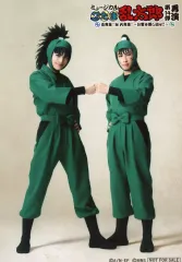 【中古】生写真(男性) 新井雄也(中在家長次)・坂垣怜次(七松小平太)/キャラクターショット/「ミュージカル『忍たま乱太郎』第14弾再演 五年生!対 六年生! ～お宝を探し出せ!!～」物販購入特典ブロマイド