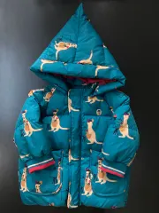美品！moimoln モイモルン【可愛いすぎる♡】ダウンコート ラインフラワーコート | おしゃれな子供服 moimoln（モイモルン