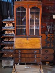 イギリスアンティーク ライティングデスク 1910-20年代　古録展  送料無料　中古 品番F4402