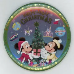 【中古】バッジ・ピンズ ミッキー＆ミニー 缶バッジ 「ディズニー クリスマス 2022」 東京ディズニーリゾート限定