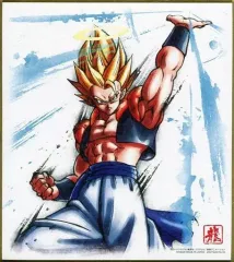 【中古】食玩 雑貨 10.ゴジータ 超サイヤ人 「ドラゴンボール色紙ART11」