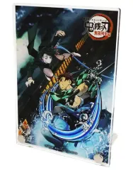 【中古】アクリルスタンド・アクリルパネル [単品] 竈門炭治郎＆魘夢 アクリルスタンドプレート 「劇場版 鬼滅の刃 ～無限列車編～」 Loppi限定 ムビチケコンビニ券特典