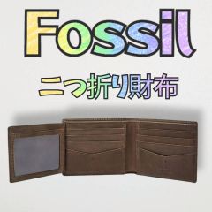 新品☆】 Fossil フォッシル 財布 アレン RFID レザー ブラック - メルカリ