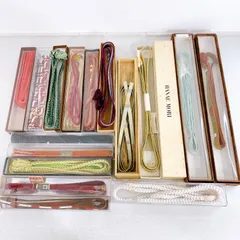 【まとめ売り】和装小物16点　帯締め・帯あげ・羽織紐