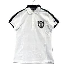 サイズ：1 PEARLY GATES パーリーゲイツ  半袖ポロシャツ チェック柄 ホワイト系 [240101521084] ゴルフウェア レディース ストスト