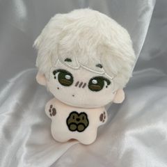 匿名配送 ウォヌ 10cm ぬいぐるみ ネコ 本体 セブチ svt 金髪 - メルカリ