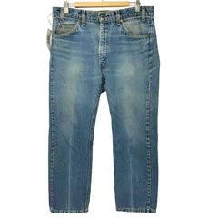 リーバイス Levis 80S 89年製 USA製 20505 パッチ無し オレンジタブ ボタン裏513 ジップフライ デニム パンツ  メンズ  W36 L30