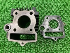 スーパーカブC50に使用 アルミ シリンダー ヘッド ボアアップ 90CC? スーパーカブC50に使用 アルミ シリンダー ヘッド ボアアップ 90CC