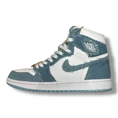 国内正規 NIKE Women's Air Jordan 1 High OG Denim コラボ ジョーダン1 デニム ナイキ DM9036-104 24.5cm 982M1