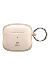 iFace First Class AirPods(第3世代) 専用 ケース (カフェラテ)【airpods 3 ケース airpods 第3世代ケース カラビナ付き airpods3 アイフェイス 韓国】 [AirPods(第3世代)・カフェラテ]