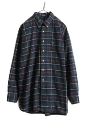 【お得なクーポン配布中!】 90s チャップス ラルフローレン チェック 長袖 ボタンダウン シャツ XL