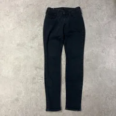 TRUE RELIGION トゥルーレリジョン MISTY スキニーデニム 24 Made in USA ブラック ストレッチ 美脚 アメリカ製 正規品　ストレッチスキニーフィットタイプ