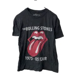 The Rolling Stones 半袖 プリントTシャツ XS ブラック ローリングストーンズ バンT ロックT 古着卸 アメリカ仕入 a705-5769