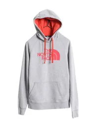 【お得なクーポン配布中!】 ノースフェイス プリント スウェット フード パーカー レディース S The North Face プルオーバー トレーナー 裏起毛 アウトドア ツートン