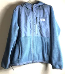 【DH270】ノースフェイス ポーラテック フリース パーカー ジャケット ブルー ジャンパー サイズ L