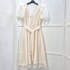 JULL LOG(ジュローグ) パフ 袖 ワンピース