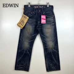 EDWIN NWT blue trip 503 denim pants w28 BT0006 エドウィン ブルートリップ デニムパンツ タグ付 未使用 フラップポケット 平成 y2k