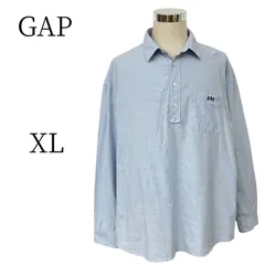 GAP ギャップ ライトブルー トップス XL(LL)