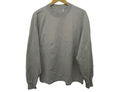 キャプテン サンシャイン KAPTAIN SUNSHINE 美品 近年モデル 無地 ロングTシャツ カットソー トレーナー クルーネック 長袖 グレー 38 約M相当 0505のサムネイル