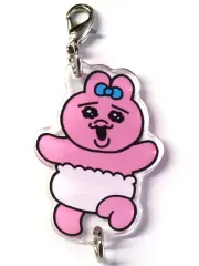 【中古】キーホルダー イエーイ 「おぱんちゅうさぎ つながる!アクリルチャーム」