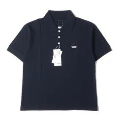 新品 visvim ビズビム ポロシャツ サイズ:1 21SS 鯉のぼりワッペン コットン 鹿の子 半袖ポロシャツ JUMBO WELLER S/S ネイビー 紺 トップス カットソー【メンズ】のサムネイル