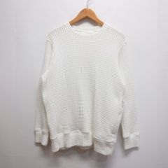 ハウスオブロータス HOUSE OF LOTUS 24SS フリンジプルオーバー ニット セーター M 白 ホワイト /SS ■OS ■SH レディース ハウスオブロータス HOUSE OF LOTUS 24SS フリンジプルオーバー