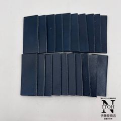 【栃木レザー】レザータグ　ヌメ革　20枚　ハンドメイド素材　革　レザー　レザータグ　レザークラフト　インテリア　送料無料　25023-T1