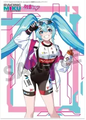 【中古】アクリルスタンド・アクリルパネル レーシングミク 2024 JCL TEAM UKYO 応援 Ver. ビジュアルアクリルプレート 「初音ミク GTプロジェクト」
