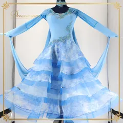 美品❣️ ✨レイリーナ　社交ダンス　 セットアップ　パーティードレス✨ USED❣️美品❣️ ✨レイリーナ 社交ダンス セットアップ