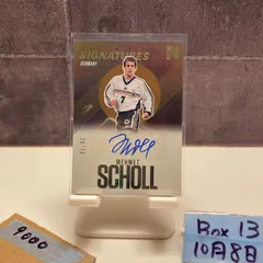 2017 Panini Nobility Mehmet Scholl 20/20 直筆サインカード Germany Iconic Signatures ラストナンバ カード