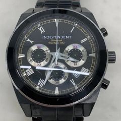 新品ガラス/電池交換済】INDEPENDENT × BEAMS クロノグラフ - メルカリ