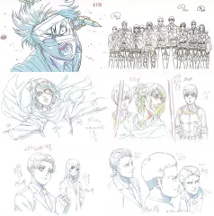 当選品　限定100個　進撃の巨人　アサヒ　原画レプリカポスター　ミカサ　複製原画 当選品 限定100個 進撃の巨人 アサヒ 原画レプリカポスター