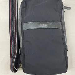 ◎ Paul Smith ポールスミス ボディバッグ ショルダーバッグ  マルチストライプ 黒 ブラック